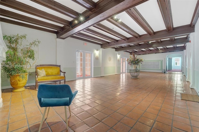 1200 Euclid Ave Unit 103, Miami Beach, FL 33139 - community lobby featuring beam ceiling