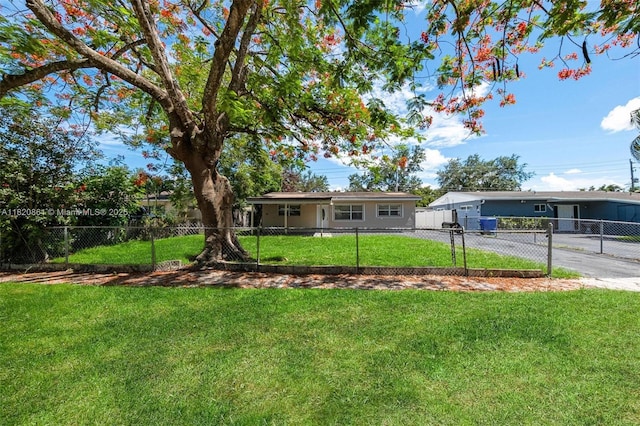 6442 Oak St, Hollywood, FL 33024 - view of fenced yard