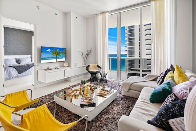 15901 Collins Ave Unit 3302, Sunny Isles Beach, FL 33160 - living room featuring expansive windows