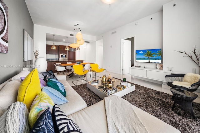 15901 Collins Ave Unit 3302, Sunny Isles Beach, FL 33160 - living area featuring tile patterned floors