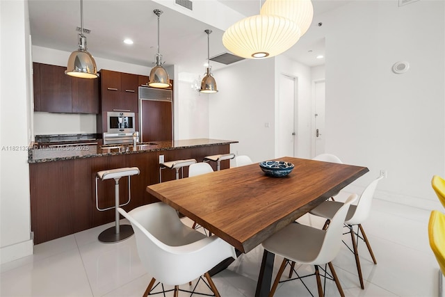 15901 Collins Ave Unit 3302, Sunny Isles Beach, FL 33160 - dining room featuring recessed lighting