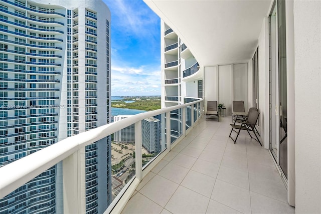15901 Collins Ave Unit 3302, Sunny Isles Beach, FL 33160 - balcony featuring a water view