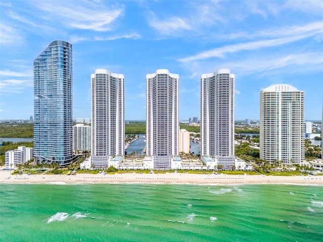 15901 Collins Ave Unit 3302, Sunny Isles Beach, FL 33160 - drone / aerial view of skyline