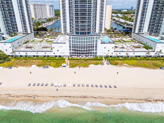 15901 Collins Ave Unit 3302, Sunny Isles Beach, FL 33160 - aerial view of unending shoreline