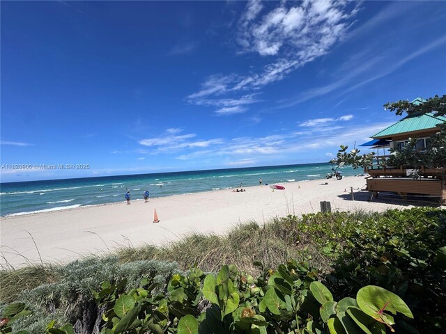 19201 N Collins Ave Unit 826, Sunny Isles Beach, FL 33160 - water view with nearby beach
