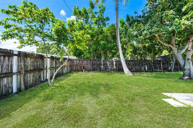 7771 Simms St, Hollywood, FL 33024 - view of fenced backyard