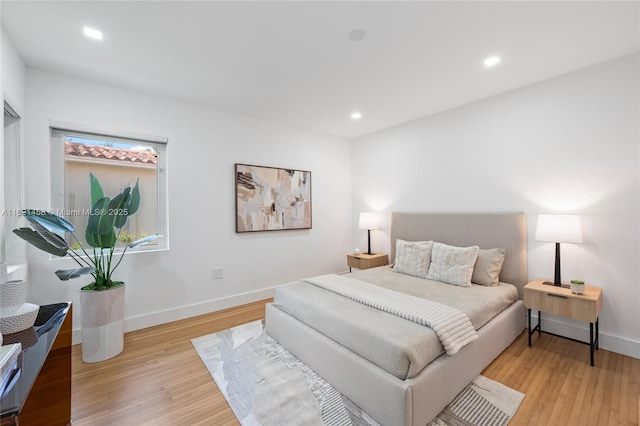5211 Granada Blvd, Coral Gables, FL 33146 - bedroom featuring light wood finished floors and recessed lighting