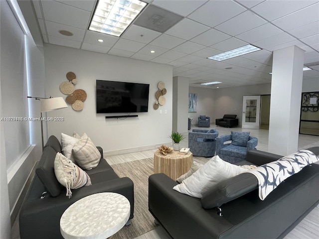 19390 Collins Ave Unit 207, Sunny Isles Beach, FL 33160 - living area with wood finished floors and recessed lighting