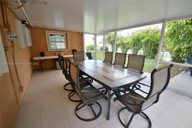 5815 S Farragut Dr, Hollywood, FL 33021 - sunroom / solarium with tile patterned flooring