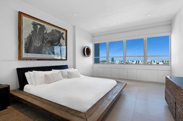 11 Island Ave Unit Ph2, Miami Beach, FL 33139 - bedroom with tile patterned floors