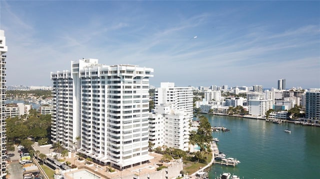 11 Island Ave Unit Ph2, Miami Beach, FL 33139 - water view with nearby urban area