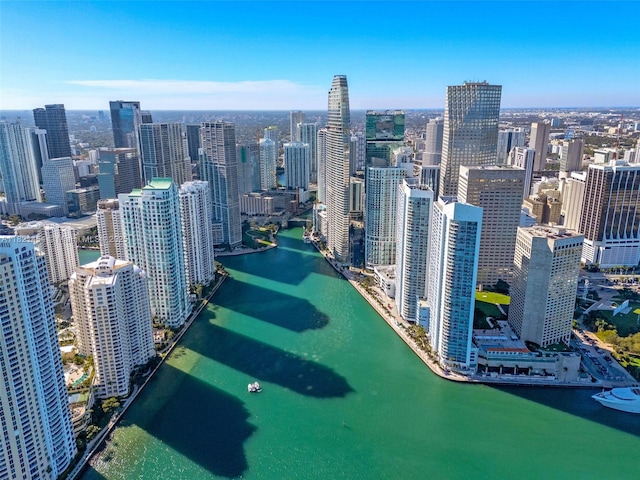 325 S Biscayne Blvd Unit 2515, Miami, FL 33131 - city view featuring a nearby body of water