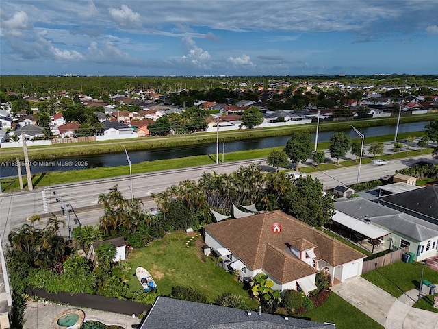 18033 SW 137th Ct, Miami, FL 33177 - aerial view of residential area featuring a nearby body of water