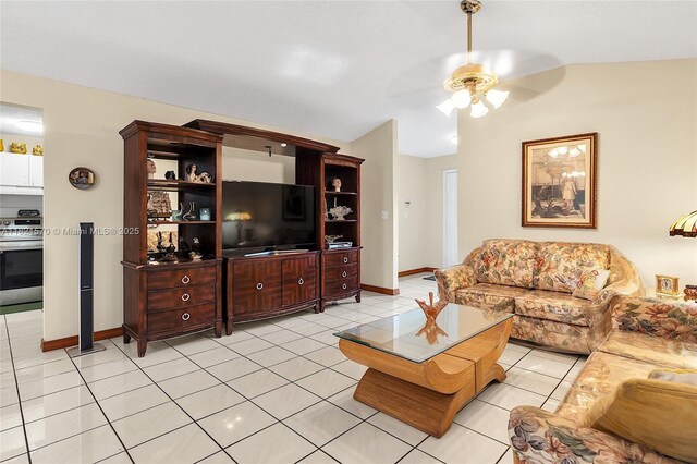 18033 SW 137th Ct, Miami, FL 33177 - living area with ceiling fan and light tile patterned flooring