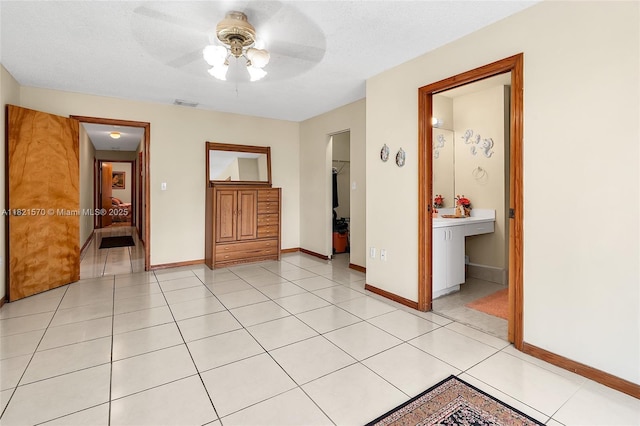18033 SW 137th Ct, Miami, FL 33177 - spare room with a ceiling fan and light tile patterned floors