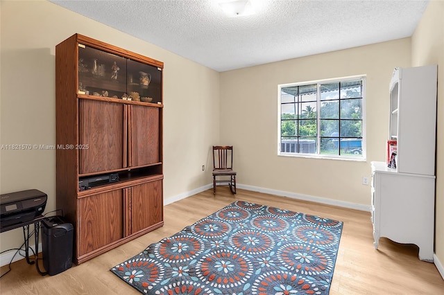 18033 SW 137th Ct, Miami, FL 33177 - living area with light wood finished floors and a textured ceiling