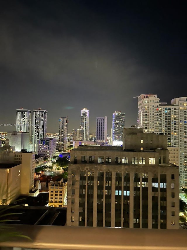 151 SE 1st St Unit 2406, Miami, FL 33131 - view of city featuring a view of city lights