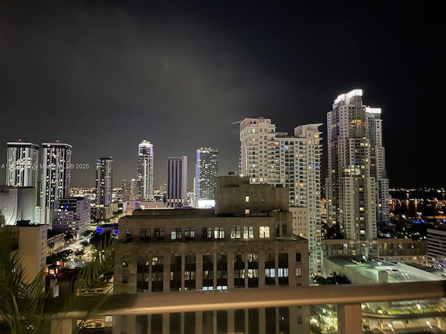 151 SE 1st St Unit 2406, Miami, FL 33131 - city view featuring a view of city lights