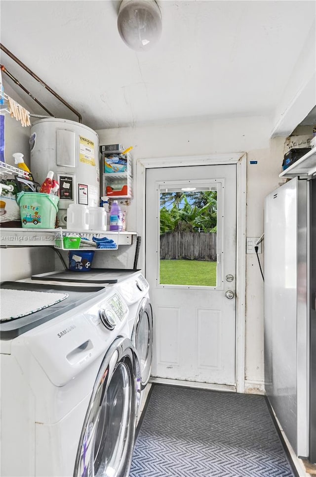 2041 Arcadia Dr, Miramar, FL 33023 - laundry area featuring washer and clothes dryer