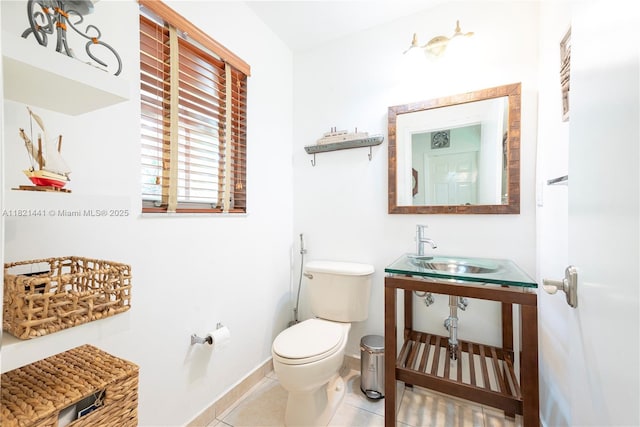 15285 SW 30th Ter, Miami, FL 33185 - half bath featuring toilet and tile patterned flooring