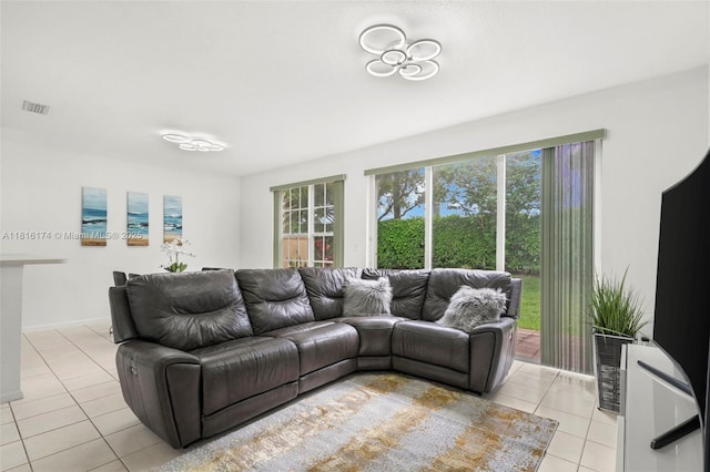 1968 NW 79th Way, Pembroke Pines, FL 33024 - living room with light tile patterned floors