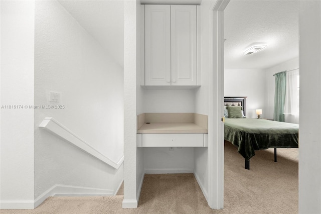 1968 NW 79th Way, Pembroke Pines, FL 33024 - bedroom featuring light colored carpet and a textured ceiling