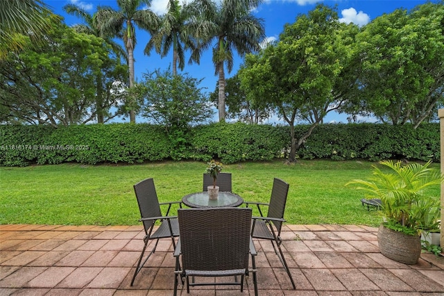 1968 NW 79th Way, Pembroke Pines, FL 33024 - view of patio / terrace featuring outdoor dining area