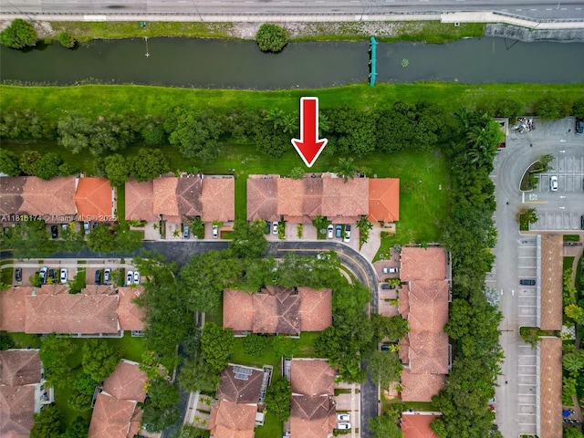 1968 NW 79th Way, Pembroke Pines, FL 33024 - aerial view of property and surrounding area with a nearby body of water and nearby suburban area