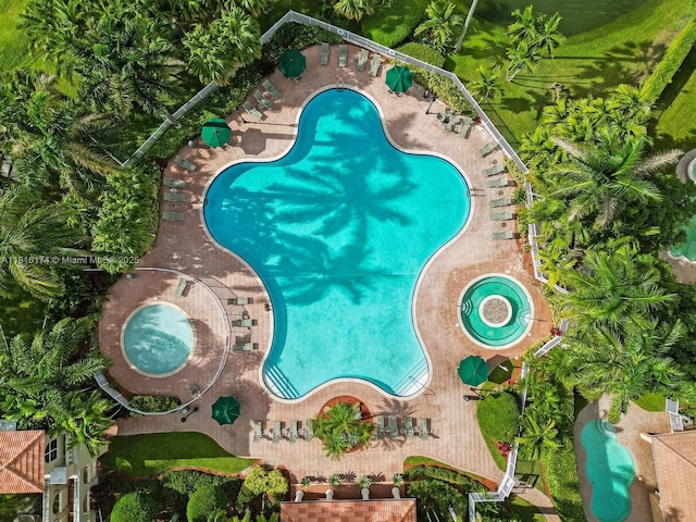 1968 NW 79th Way, Pembroke Pines, FL 33024 - view of property location featuring a pool area