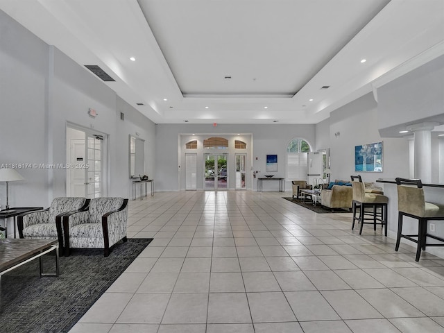 1968 NW 79th Way, Pembroke Pines, FL 33024 - common area featuring recessed lighting and a high ceiling