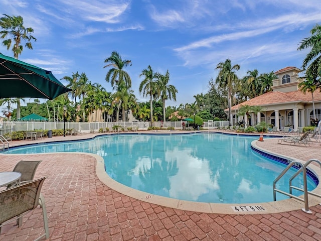 1968 NW 79th Way, Pembroke Pines, FL 33024 - community pool featuring a patio area