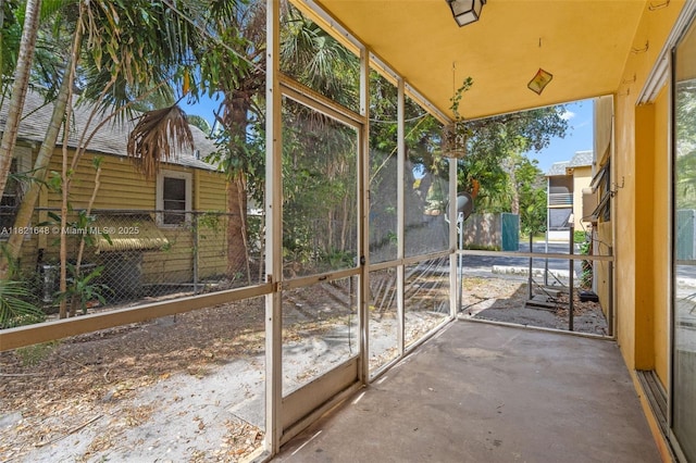 200 Croton Ave Unit 102, Lantana, FL 33462 - view of unfurnished sunroom