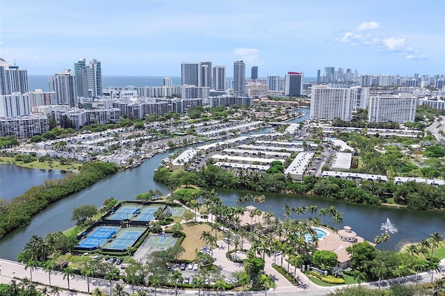 1382 Harbor Vw W, Hollywood, FL 33019 - aerial view of skyline