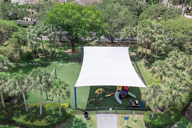 1382 Harbor Vw W, Hollywood, FL 33019 - aerial view