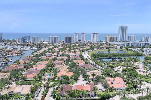 1382 Harbor Vw W, Hollywood, FL 33019 - view of urban area with a nearby body of water and nearby suburban area