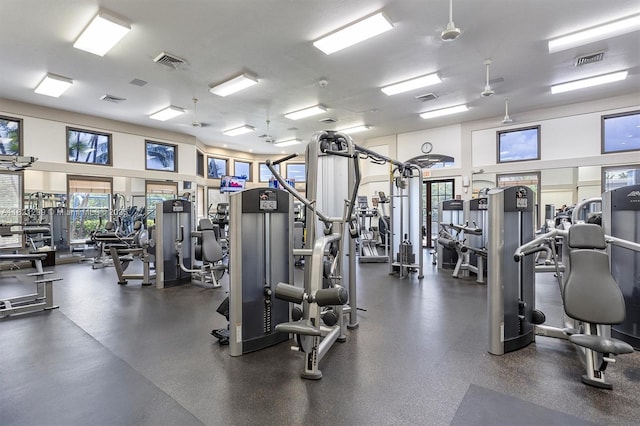 1382 Harbor Vw W, Hollywood, FL 33019 - view of workout area