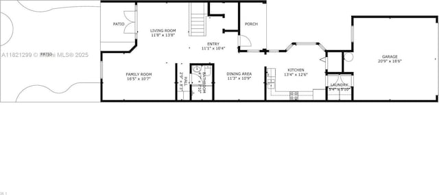 1382 Harbor Vw W, Hollywood, FL 33019 - view of floor plan / room layout