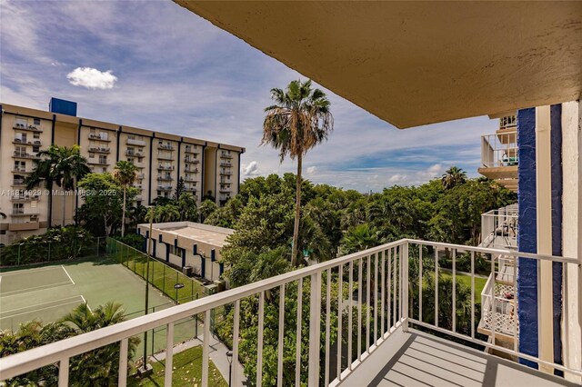 801 NW 47th Ave Unit 409W, Miami, FL 33126 - view of balcony