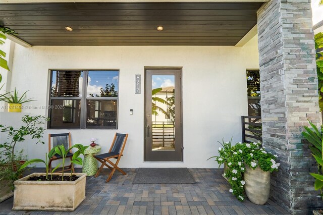 8217 NW 46th St, Doral, FL 33166 - view of exterior entry with stucco siding