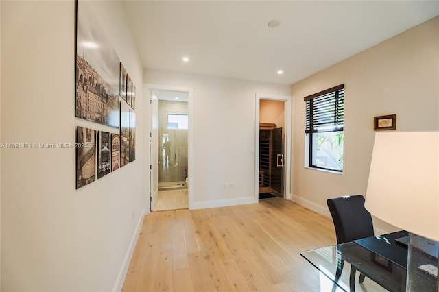8217 NW 46th St, Doral, FL 33166 - office area with light wood finished floors and recessed lighting