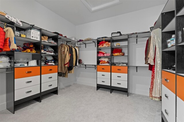 13005 Addilyn Ct, Davie, FL 33325 - spacious closet featuring light colored carpet and attic access