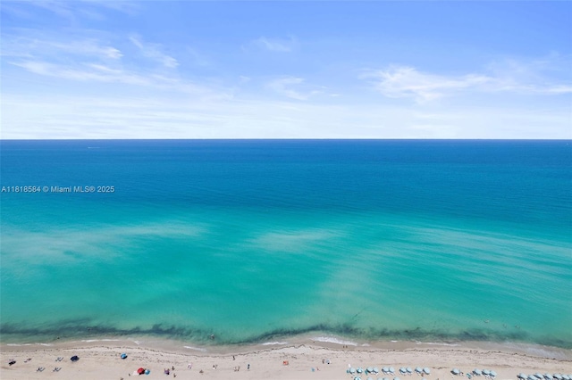 6899 Collins Ave Unit 2707, Miami Beach, FL 33141 - water view with nearby beach