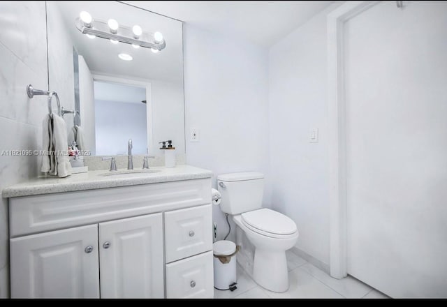 1920 S Ocean Dr Unit 901, Fort Lauderdale, FL 33316 - bathroom with vanity and tile patterned flooring