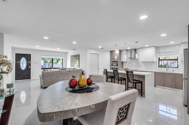 7100 Mcclellan St, Hollywood, FL 33024 - dining area with recessed lighting