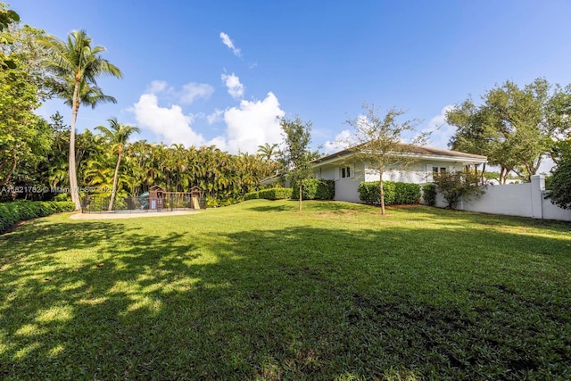 11100 Paradela St, Coral Gables, FL 33156 - view of yard