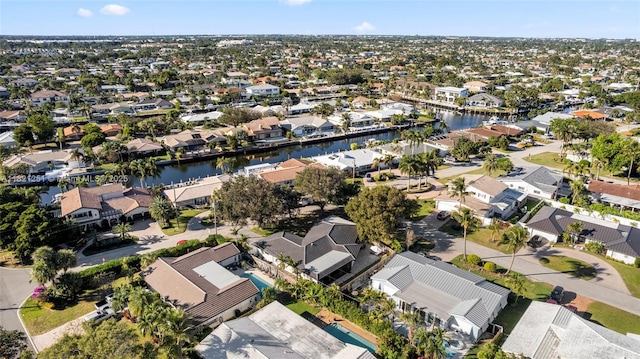 3910 NE 27th Ter, Lighthouse Point, FL 33064 - aerial perspective of suburban area featuring a large body of water