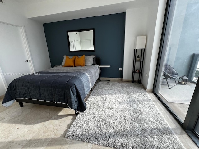88 SW 7th St Unit 2209, Miami, FL 33130 - bedroom with baseboards