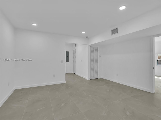 107 Central Ave, Delray Beach, FL 33483 - empty room featuring recessed lighting and electric panel