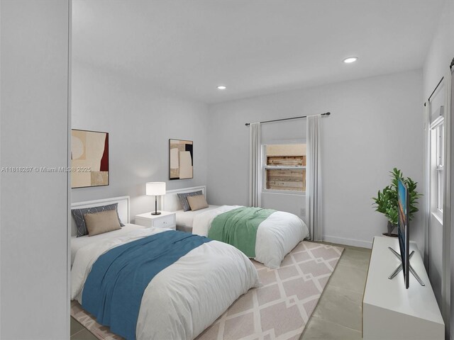 107 Central Ave, Delray Beach, FL 33483 - bedroom with multiple windows and recessed lighting