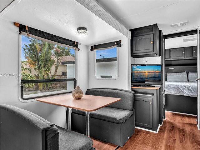 107 Central Ave, Delray Beach, FL 33483 - dining area featuring wood finished floors